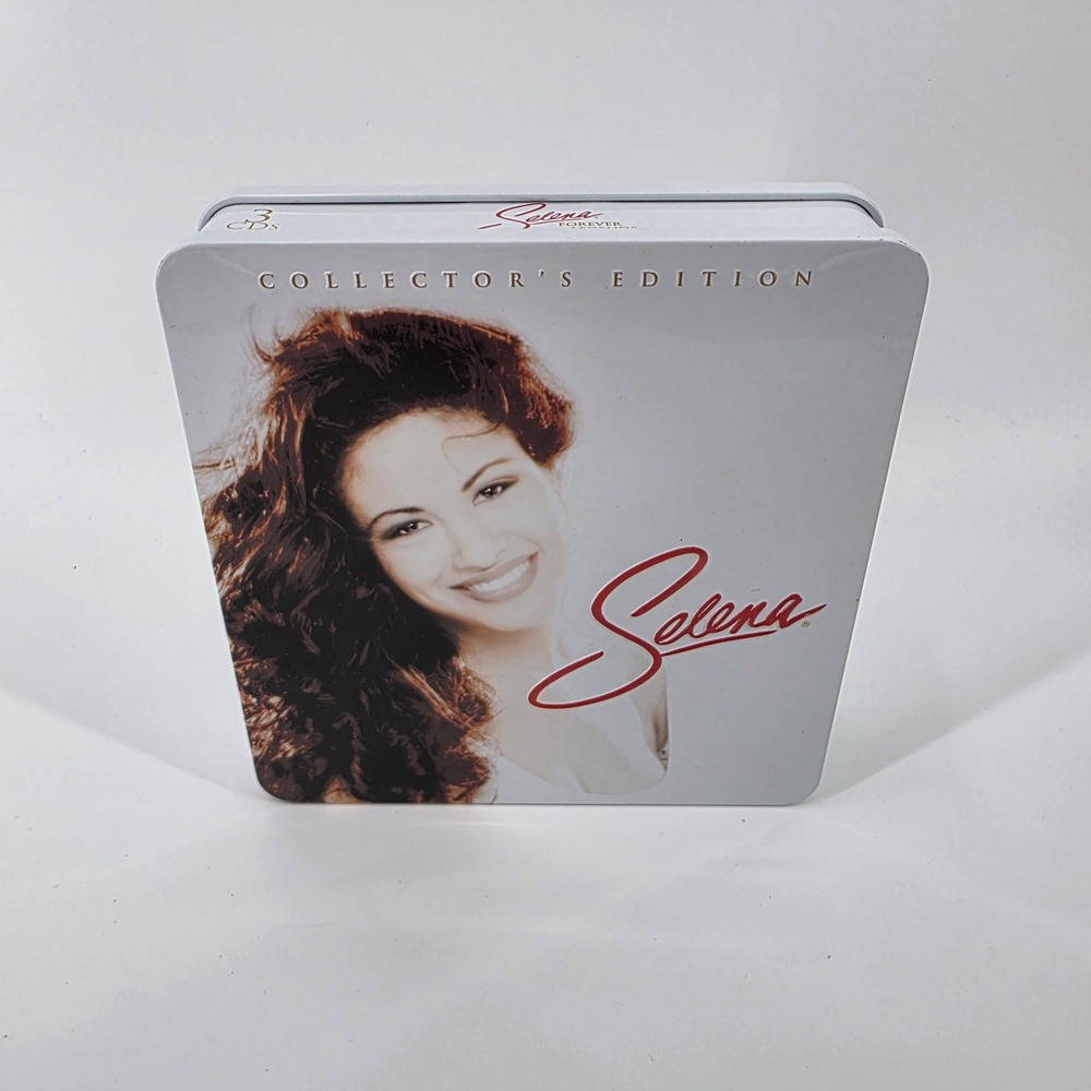 Selena Forever Legends 3 CD Collector's Edition Tin Box Set 2007 30 Track